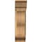 Ekena Millwork Funston Traditional Rough Sawn Bracket w/ Offset Brace, Western Red Cedar, 8"W x 18"D x 30"H BKT0806X18X30FST01RWR - alternate 2